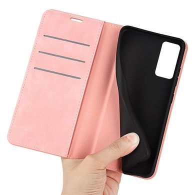 Чехол Taba Retro-Skin для Xiaomi Redmi Note 12S книжка с визитницей кожа PU розовый