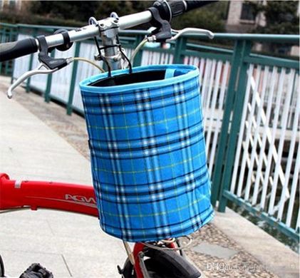 Велосипедна кошик на кермо Robesbon передня Blue