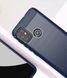 Чехол Carbon для Motorola Moto G20 бампер противоударный Blue