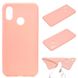 Чехол Style для Xiaomi Mi Max 3 Бампер силиконовый розовый