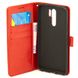 Чохол Idewei для Xiaomi Redmi 9 книжка шкіра PU червоний