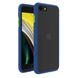 Чехол Matteframe для Iphone 6 Plus / 6s Plus бампер матовый противоударный Avenger Синий