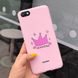 Чехол Style для Xiaomi Redmi 6A Бампер силиконовый розовый Princess