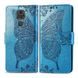 Чохол Butterfly для Xiaomi Redmi 10X 4G книжка шкіра PU блакитний
