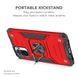 Чехол Protector для Xiaomi Poco M5s бампер противоударный с подставкой Red