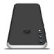 Чехол GKK 360 для Huawei P40 Lite E бампер противоударный Black-Silver
