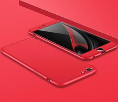 Чехол GKK 360 для Iphone 5 / 5s / SE Бампер оригинальный без выреза Red