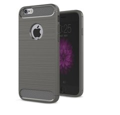 Чехол Carbon для Iphone 6 Plus / 6s Plus Бампер оригинальный Gray