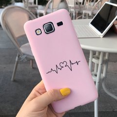 Чохол Style для Samsung J5 2015 / J500 Бампер силіконовий Рожевий Cardio