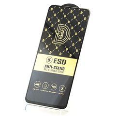 Защитное стекло ESD 6D Full Glue для Motorola Moto G55 полноэкранное черное