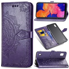 Чохол Vintage для Samsung Galaxy A10 2019 / A105 книжка шкіра PU фіолетовий