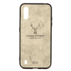 Чехол Deer для Samsung Galaxy A01 2020 / A015F бампер противоударный Серый