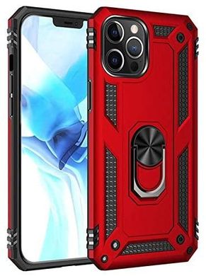 Чехол Shield для Iphone 12 Pro Max Бампер противоударный Red
