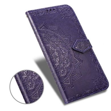 Чохол Vintage для Samsung Galaxy A10 2019 / A105 книжка шкіра PU фіолетовий