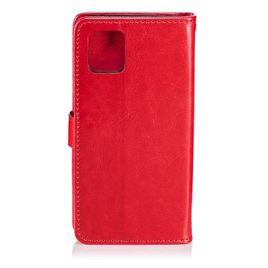 Чехол Idewei для Samsung Galaxy Note 10 Lite / N770 книжка кожа PU красный