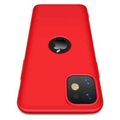 Чохол GKK 360 для Iphone 11 Бампер оригінальний з вирізом Red