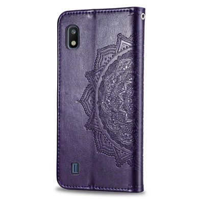 Чехол Vintage для Samsung Galaxy A10 2019 / A105 книжка кожа PU фиолетовый