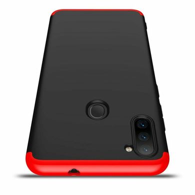 Чехол GKK 360 для Samsung Galaxy A11 2020 / A115 Бампер оригинальный Black-Red
