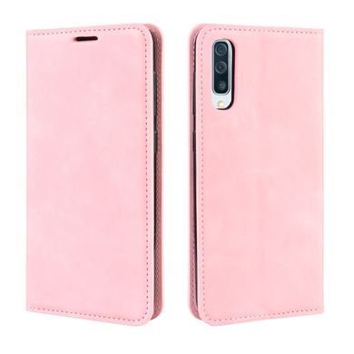 Чехол Taba Retro-Skin для Samsung Galaxy A30S / A307 книжка кожа PU с визитницей розовый