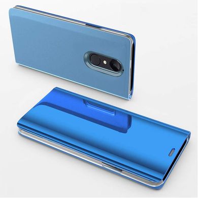 Чехол Mirror для Xiaomi Redmi Note 4x / Note 4 Global книжка зеркальный Clear View Blue