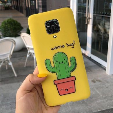 Чехол Style для Xiaomi Redmi Note 9S силиконовый бампер Желтый Cactus
