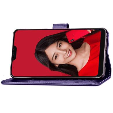 Чохол Clover для Xiaomi Redmi Note 6 Pro книжка шкіра PU фіолетовий