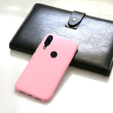 Чохол Style для Xiaomi Redmi Note 7 / Redmi Note 7 Pro бампер силіконовий Рожевий