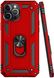 Чехол Shield для Iphone 12 Pro Max Бампер противоударный Red