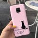Чехол Style для Xiaomi Redmi Note 9 Pro Max силиконовый бампер Розовый Cat