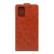 Чехол Idewei для Xiaomi Redmi 10 флип вертикальный кожа PU коричневый