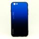 Чехол Gradient для Iphone SE 2020 бампер накладка Blue-Black