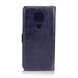 Чехол Idewei для Motorola Moto E7 Plus книжка кожа PU с визитницей синий