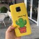 Чехол Style для Xiaomi Redmi Note 9S силиконовый бампер Желтый Cactus