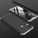 Чехол GKK 360 для Xiaomi Mi A2 Lite / Redmi 6 Pro бампер оригинальный Black-Silver
