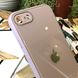 Чохол Color-Glass для Iphone 7/8 бампер із захистом камер Lavender