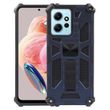 Чехол Shockproof Shield для Xiaomi Redmi Note 12 бампер противоударный с подставкой Blue