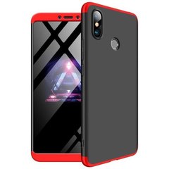Чехол GKK 360 для Xiaomi Mi Max 3 Бампер оригинальный Black-Red