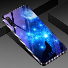 Чехол Glass-case для Samsung Galaxy A30s 2019 / A307F бампер Wolf