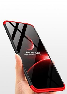 Чохол GKK 360 для Xiaomi Redmi Note 7 / Note 7 Pro бампер оригінальний Black-Red