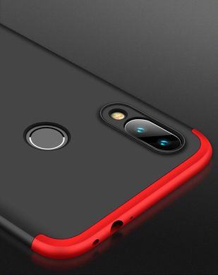 Чехол GKK 360 для Xiaomi Redmi Note 7 / Note 7 Pro бампер оригинальный Black-Red