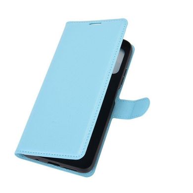 Чехол IETP для Xiaomi Redmi 9T книжка кожа PU с визитницей голубой