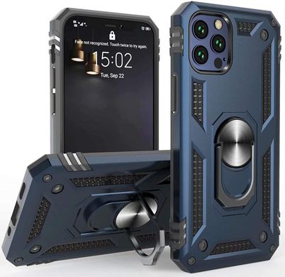 Чохол Shield для Iphone 12 Pro Max Бампер протиударний Blue