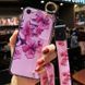 Чехол Lanyard для Iphone SE 2022 бампер с ремешком Rose