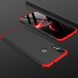 Чехол GKK 360 для Xiaomi Redmi Note 7 / Note 7 Pro бампер оригинальный Black-Red