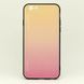 Чохол Gradient для Iphone SE 2020 бампер накладка Beige-Pink