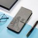 Чехол Clover для Xiaomi Redmi Note 12 книжка кожа PU с визитницей серый