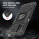 Чехол Protector для Xiaomi Poco M3 бампер противоударный с подставкой Black