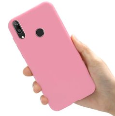 Чохол Style для Xiaomi Redmi 7 бампер силіконовий Рожевий