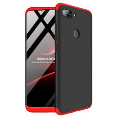 Чехол GKK 360 для Xiaomi Mi 8 Lite бампер оригинальный Black-Red