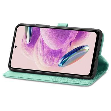Чехол Vintage для Xiaomi Redmi Note 12S книжка кожа PU с визитницей бирюзовый